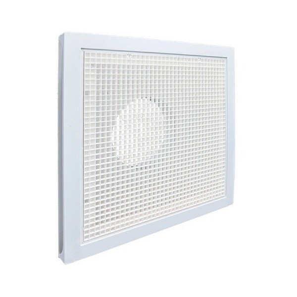 6 In White Filter Grille